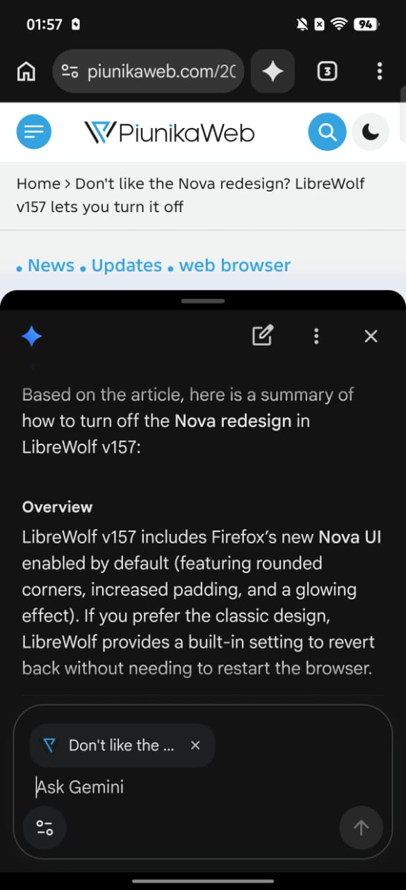 Article summary.