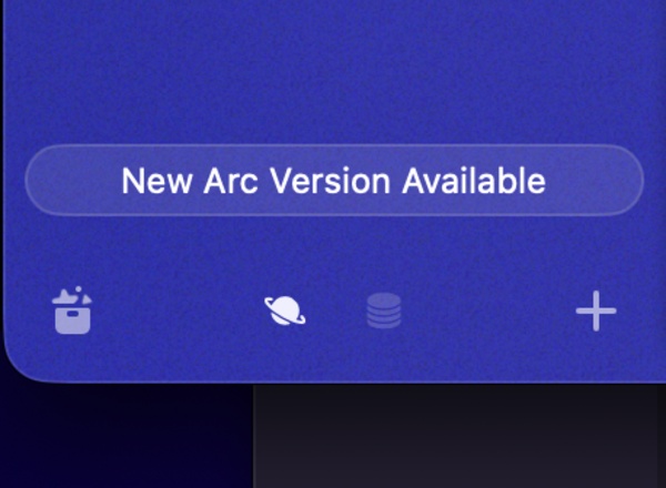 New Arc browser.