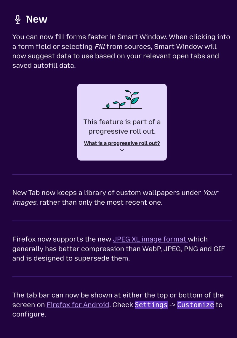 Release Notes Firefox.