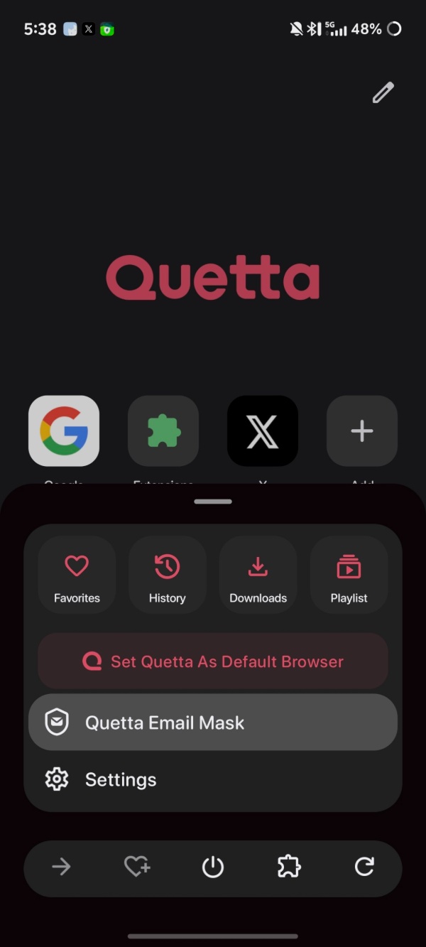 Quetta email masks.