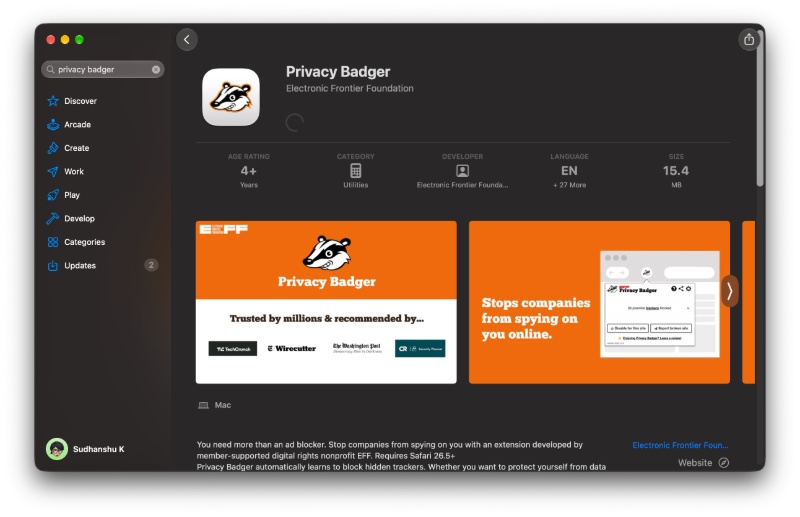 Safari users can now install EEF’s Privacy Badger to stop cross-site ...