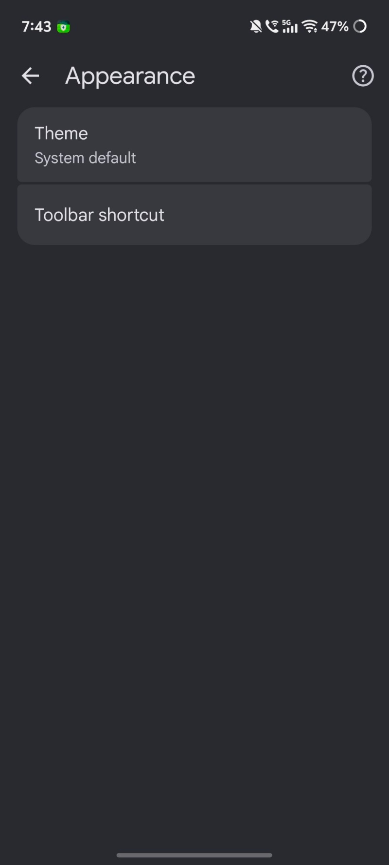 No option to disable on Chrome Canary in personal test.
