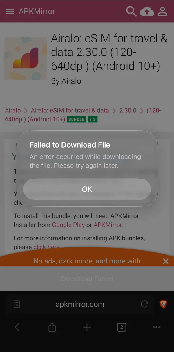 brave-browser-background-download-failed