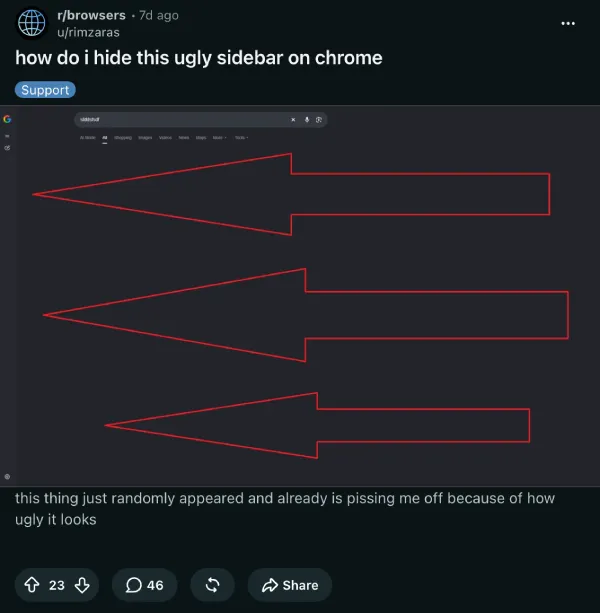 chrome-sidebar-google-search-disable-request