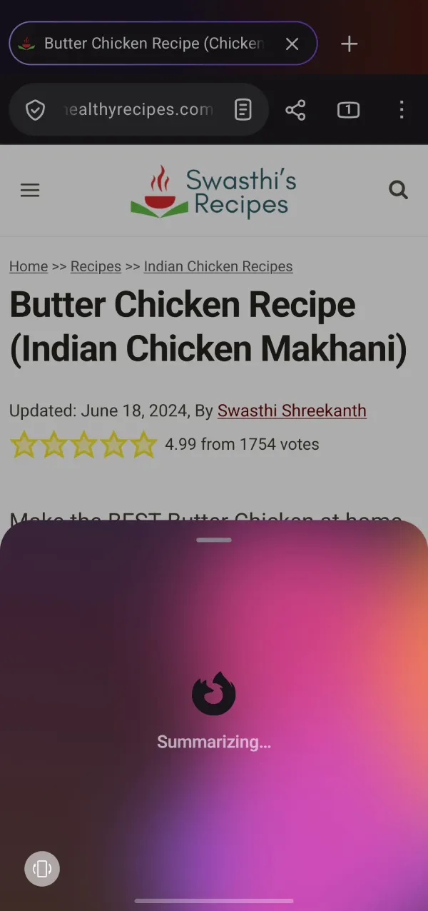 firefox-shake-to-summarize-recipe-android